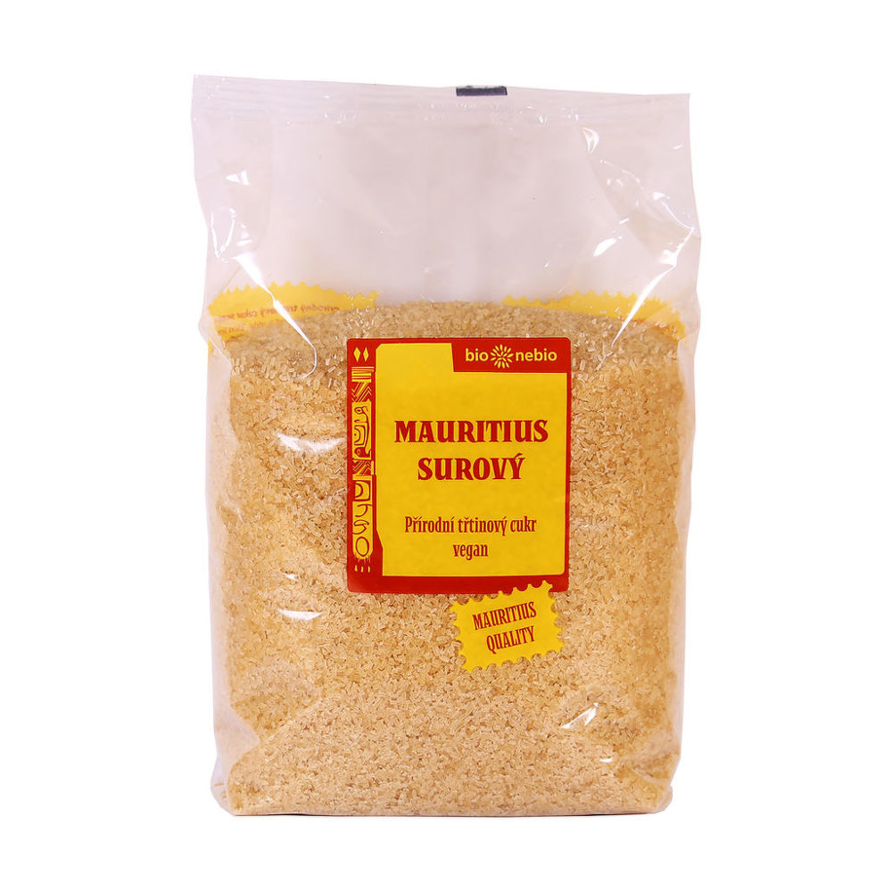 Cukr třtinový surový 1 kg   BIO NEBIO Bio nebio