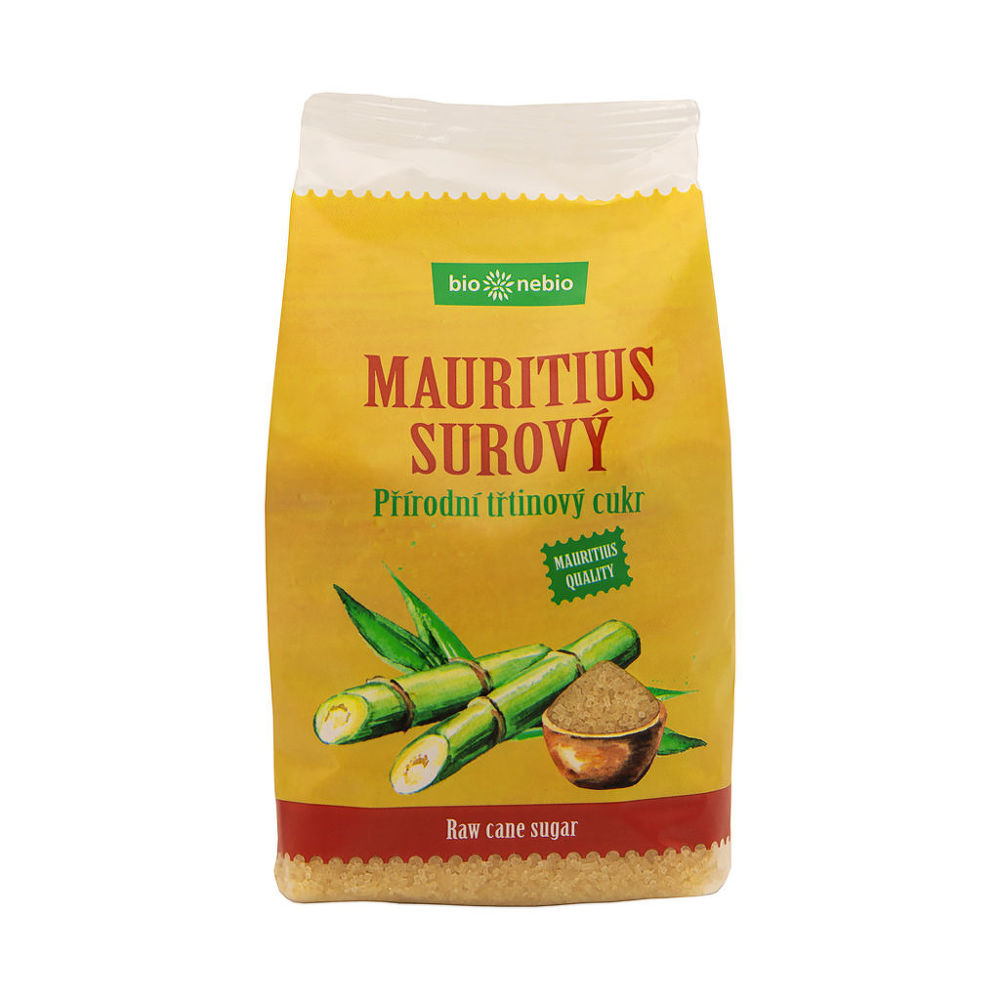 Cukr třtinový surový 500 g   BIO NEBIO Bio nebio