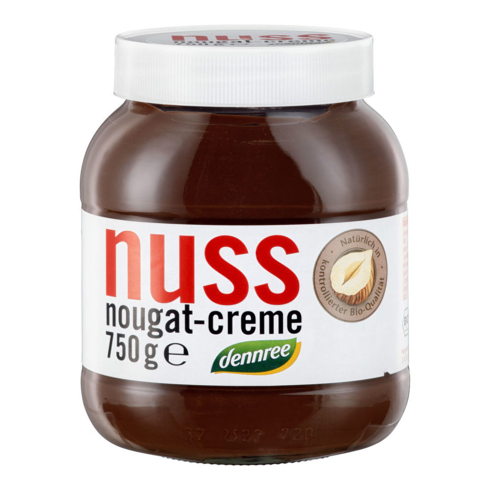 Pomazánka ořechovo-nugátová 750 g BIO   DENNREE Dennree