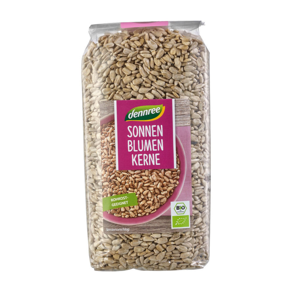 Semínka slunečnicová 500 g BIO   DENNREE Dennree