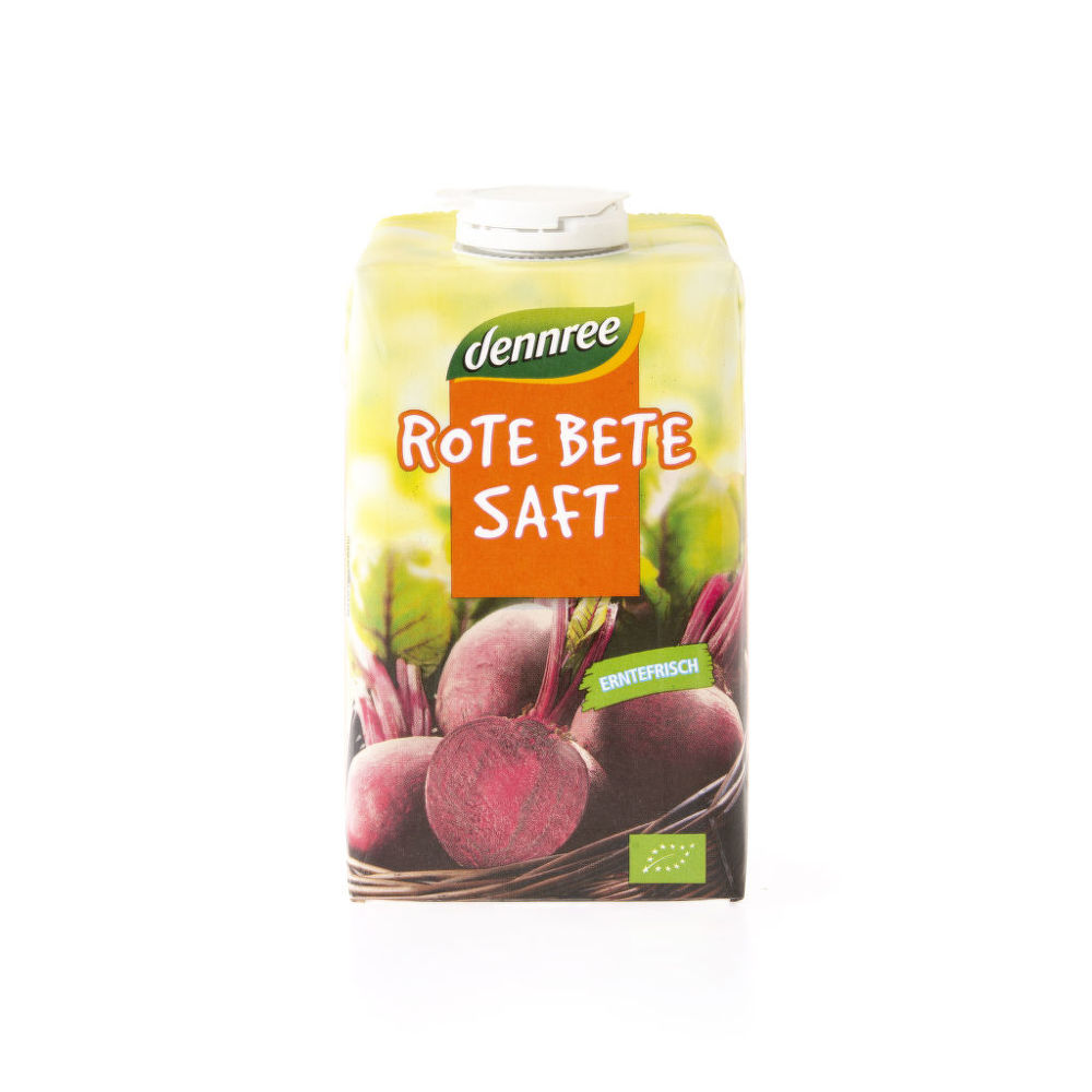 Šťáva z červené řepy 500 ml BIO   DENNREE Dennree