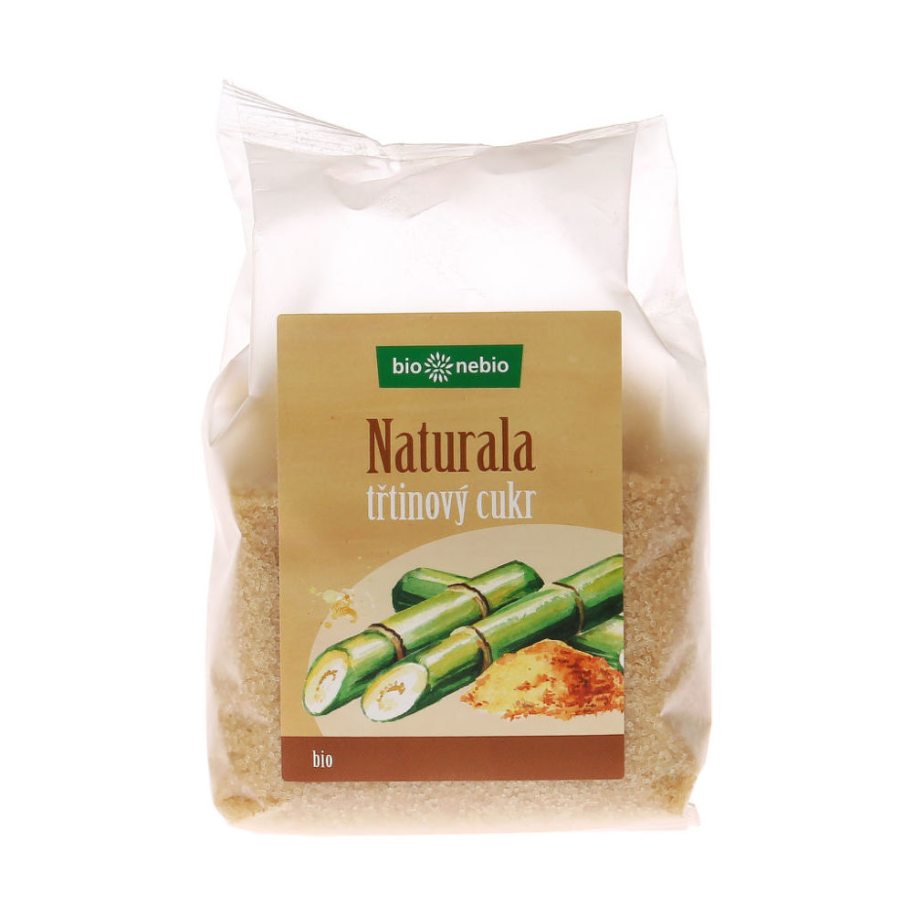 Cukr přírodní třtinový Naturala 400 g BIO   BIO NEBIO Bio nebio