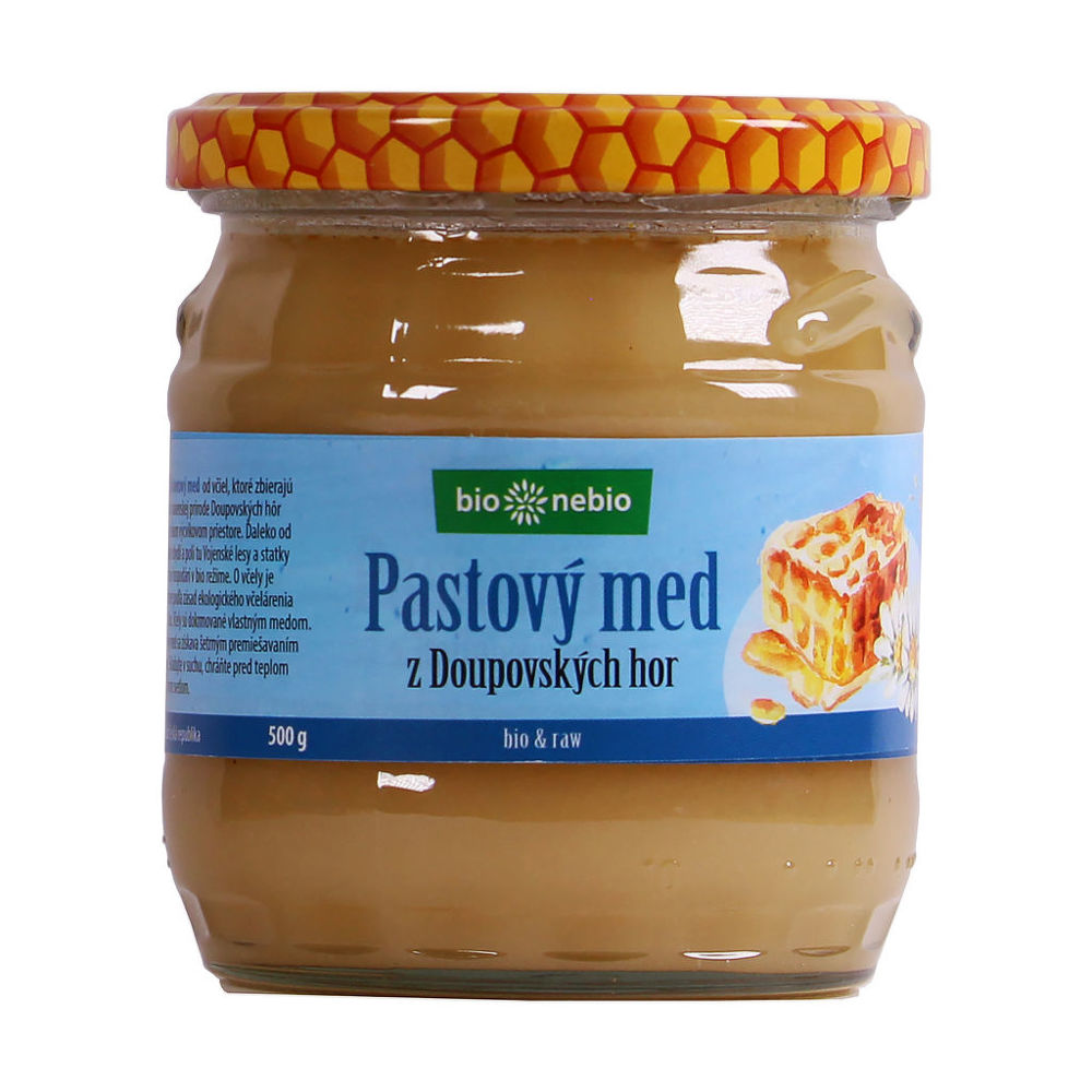 Med pastový z Doupovských hor 500 g BIO   BIO NEBIO Bio nebio
