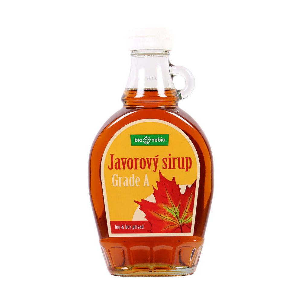 Sirup javorový 100 % Grade A 250 ml BIO   BIO NEBIO Bio nebio