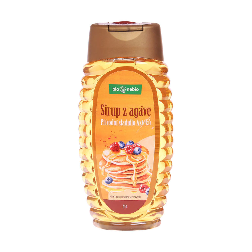Sirup z agáve světlý 360ml/490 g BIO   BIO NEBIO Bio nebio