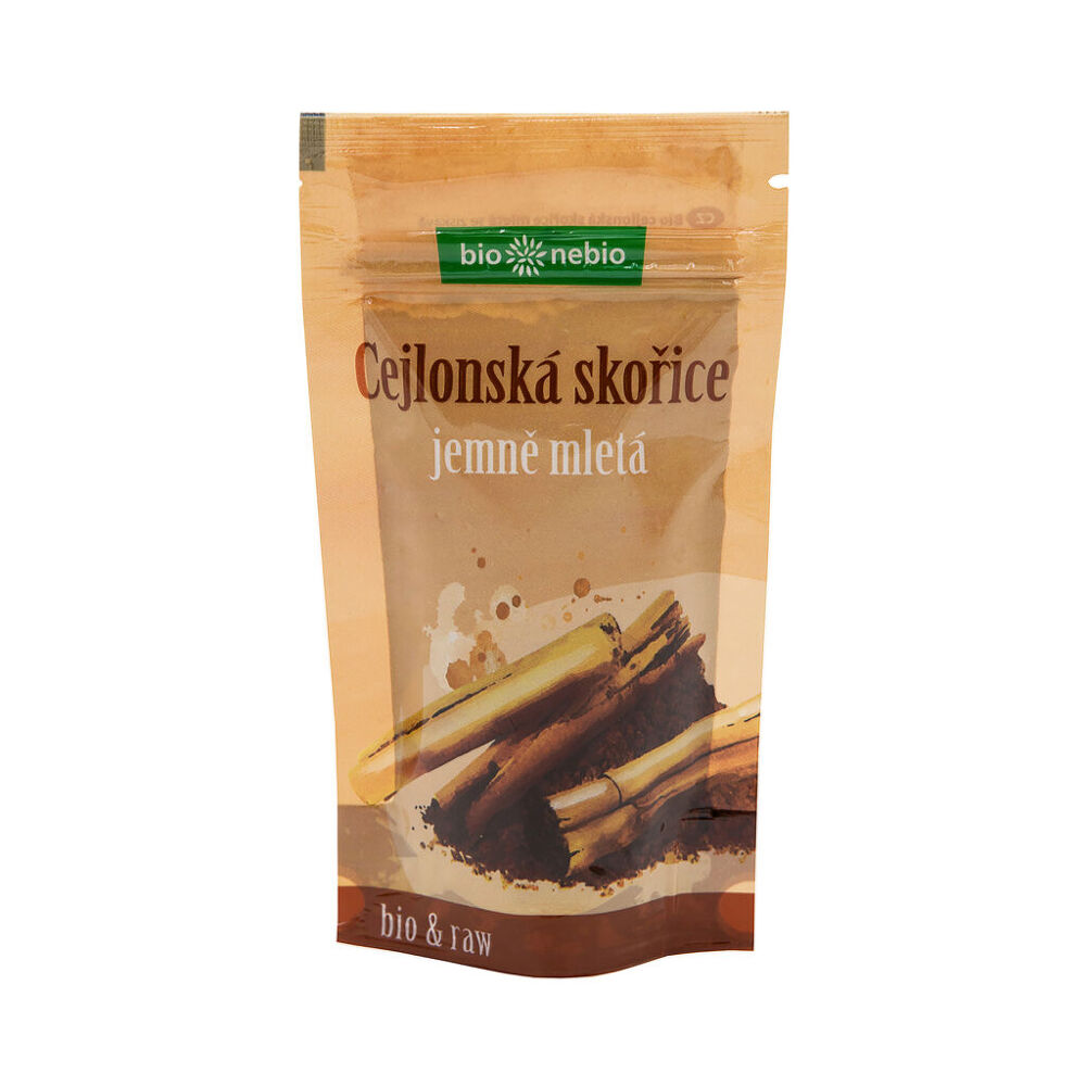 Skořice cejlonská mletá 50 g BIO   BIO NEBIO Bio nebio