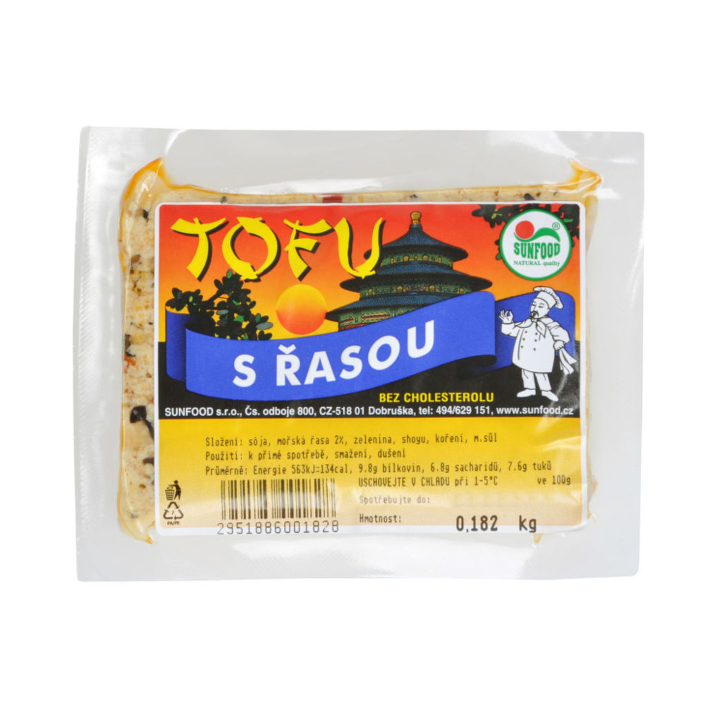 Tofu s mořskou řasou   SUNFOOD Sunfood