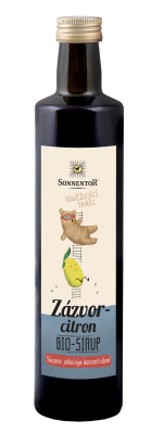 Sonnentor Sirup BIO - zázvor a citron (500 ml) - bez přidaného cukru z Econea.cz
