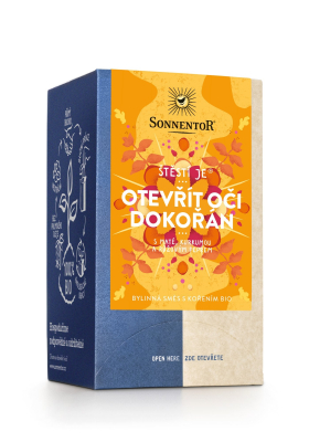 Sonnentor Bylinná směs BIO - Štěstí je otevřít oči dokořán - nálev. sáčky (18 x 1,7 g) z Econea.cz
