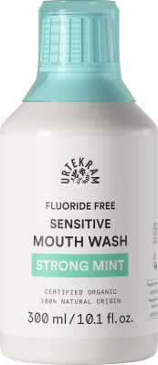 Urtekram Ústní voda s mátou Sensitive BIO (300 ml) z Econea.cz
