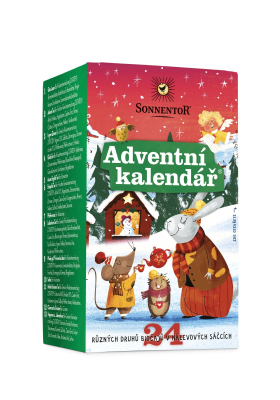 Sonnentor Adventní kalendář BIO - nálevové sáčky (24 x 1,56 g) z Econea.cz