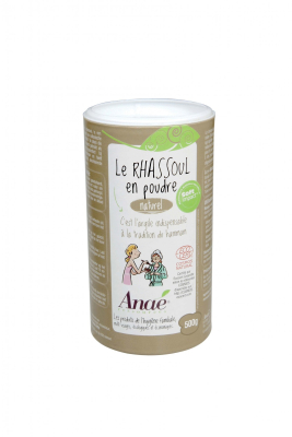 Anaé by Ecodis Rhassoul - marocký jíl (dóza 500 g) - šampon, peeling nebo maska z Econea.cz
