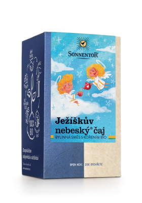 Sonnentor Bylinná směs Ježíškův nebeský čaj BIO - nálevové sáčky (18 x 1,5 g) z Econea.cz