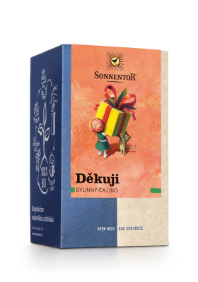 Sonnentor Bylinný čaj Děkuji BIO - nálevové sáčky (18 x 1,5 g) z Econea.cz