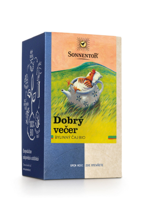 Sonnentor Bylinný čaj Dobrý večer BIO - nálevové sáčky (18 x 1,5 g) z Econea.cz