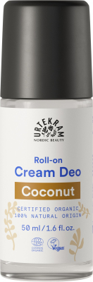 Urtekram Krémový deodorant roll-on s kokosem BIO (50 ml) z Econea.cz