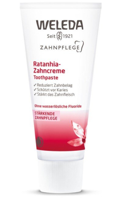 Weleda Ratanhová zubní pasta (75 ml) - pro citlivé dásně z Econea.cz