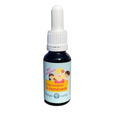 Energie rostlin Bachovy esence - Směs Nový kolektiv s úsměvem (20 ml) z Econea.cz