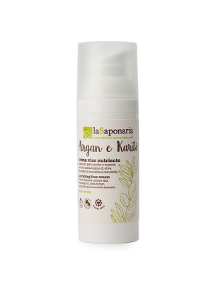 laSaponaria Vyživující krém pro suchou a zralou pleť s argan. olejem BIO (50 ml) z Econea.cz