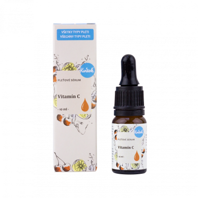 Kvitok Pleťové sérum - Vitamin C - 10 ml - anti-aging účinky z Econea.cz