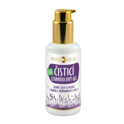 Purity Vision Levandulový čisticí gel s heřmánkem a vit. E, BIO (100 ml) z Econea.cz
