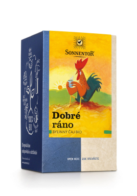 Sonnentor Bylinný čaj Dobré ráno BIO - nálevové sáčky (18 x 1,5 g) z Econea.cz