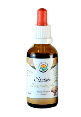 Salvia Paradise Shiitake - tinktura bez alkoholu (50 ml) - síla tradiční funkční houby z Econea.cz