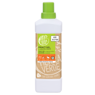 Tierra Verde Prací gel s BIO pomerančem - INOVACE - 1 l z Econea.cz