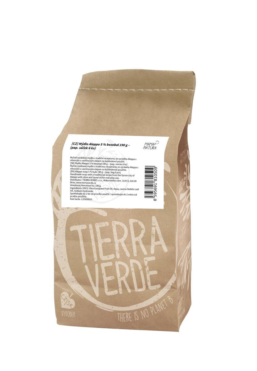 Tierra Verde Aleppské mýdlo pro problematickou pokožku - 6 ks z Econea.cz