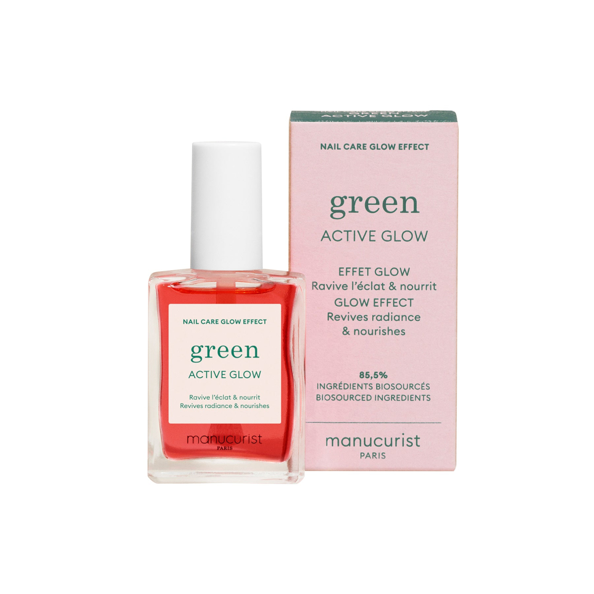 Manucurist Green Pečující lak na nehty Active Glow (15 ml) - pečuje a zkrášluje z Econea.cz