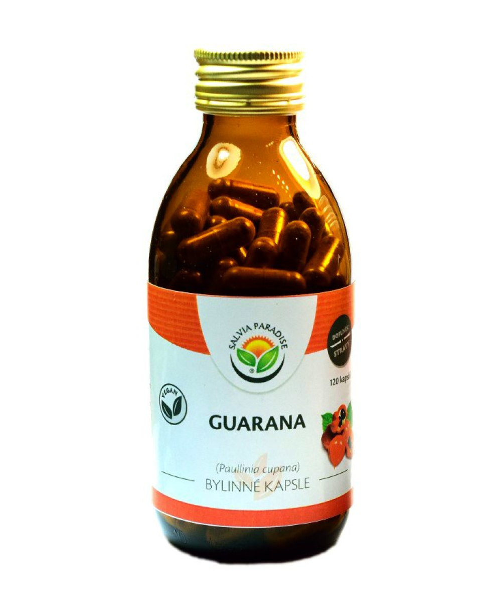 Salvia Paradise Guarana - Paullinia (120 kapslí) - dodává energii a vitalitu z Econea.cz