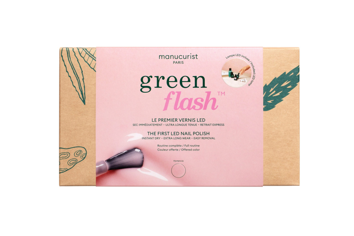 Manucurist Dárková sada Green Flash Starter Kit 24W - Hortencia - domácí nehtové studio z Econea.cz