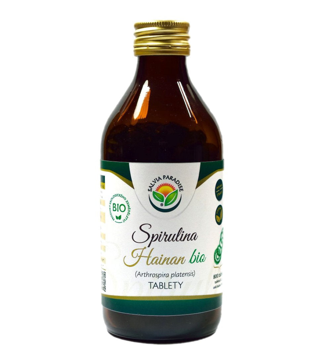 Salvia Paradise Spirulina Hainan BIO (800 tablet) - posiluje přirozenou obranyschopnost z Econea.cz