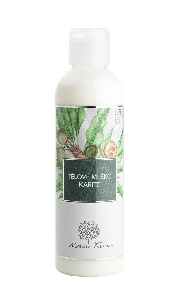 Nobilis Tilia Tělové mléko Karité (200 ml) - ideální pro suchou pleť z Econea.cz
