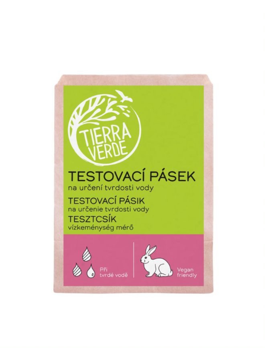 Tierra Verde Testovací pásek na určení tvrdosti vody (1 ks) z Econea.cz