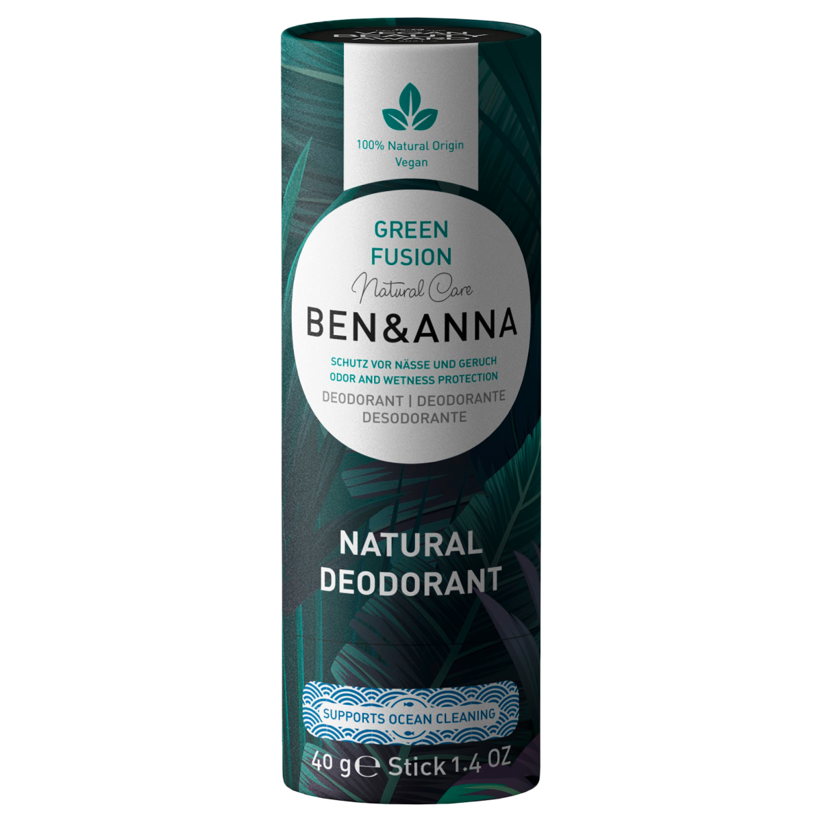 Ben & Anna Tuhý deodorant (40 g) - Zelený čaj z Econea.cz