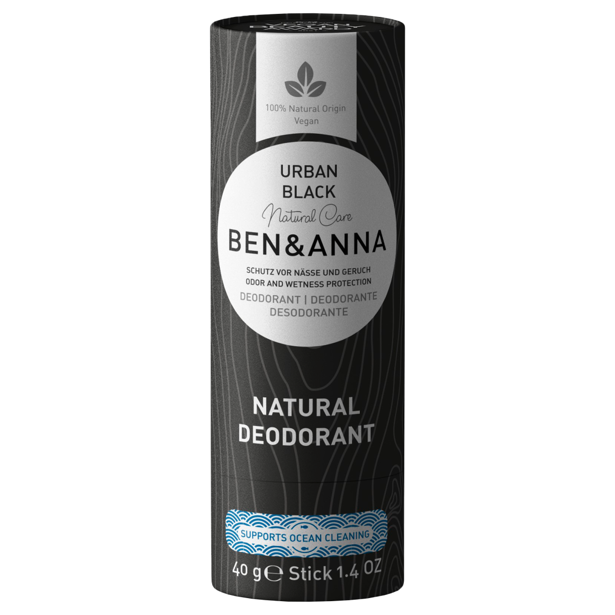 Ben & Anna Tuhý deodorant (40 g) - Urban Black z Econea.cz