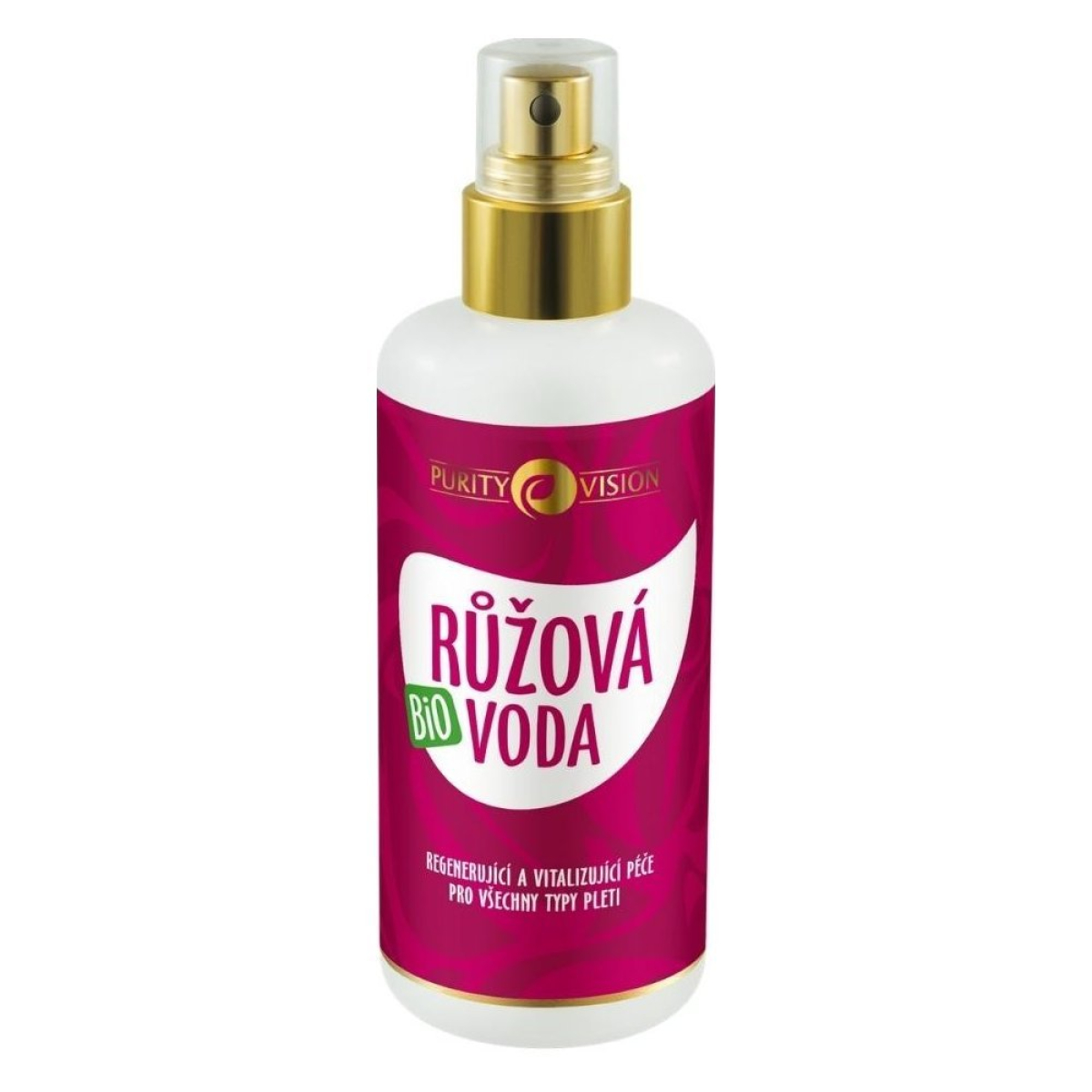 Purity Vision Růžová voda BIO - 200 ml - revitalizuje a zklidňuje z Econea.cz