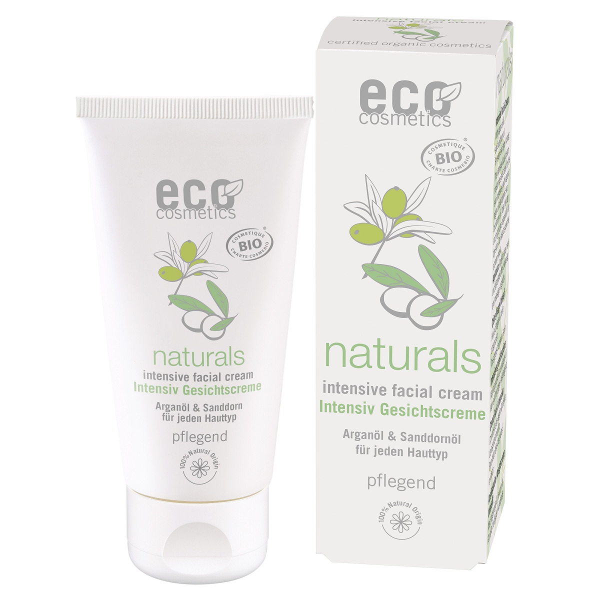 Eco Cosmetics Intenzivní pleťový krém BIO (50 ml) - s cenným arganovým olejem z Econea.cz