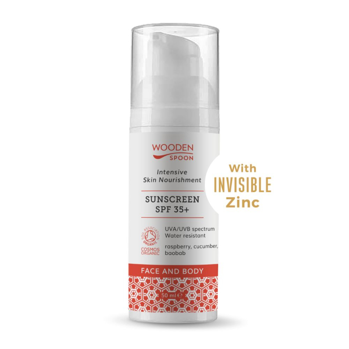 Wooden Spoon Opalovací mléko na obličej a tělo SPF 35+ BIO - 50 ml z Econea.cz