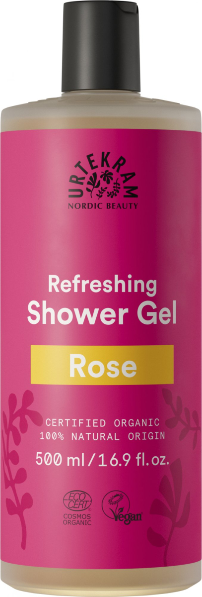 Urtekram Rozmazlující růžový sprchový gel BIO - 500 ml z Econea.cz