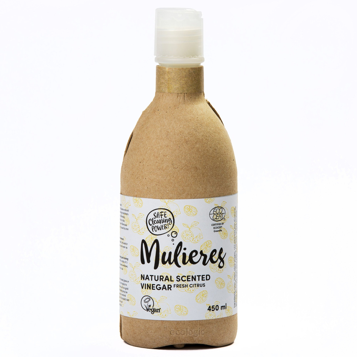 Mulieres Bílý ocet 10% - svěží citrus - 450 ml - 100% přírodní z Econea.cz