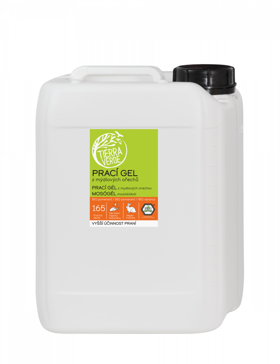Tierra Verde Prací gel s BIO pomerančem - INOVACE - 5 l z Econea.cz