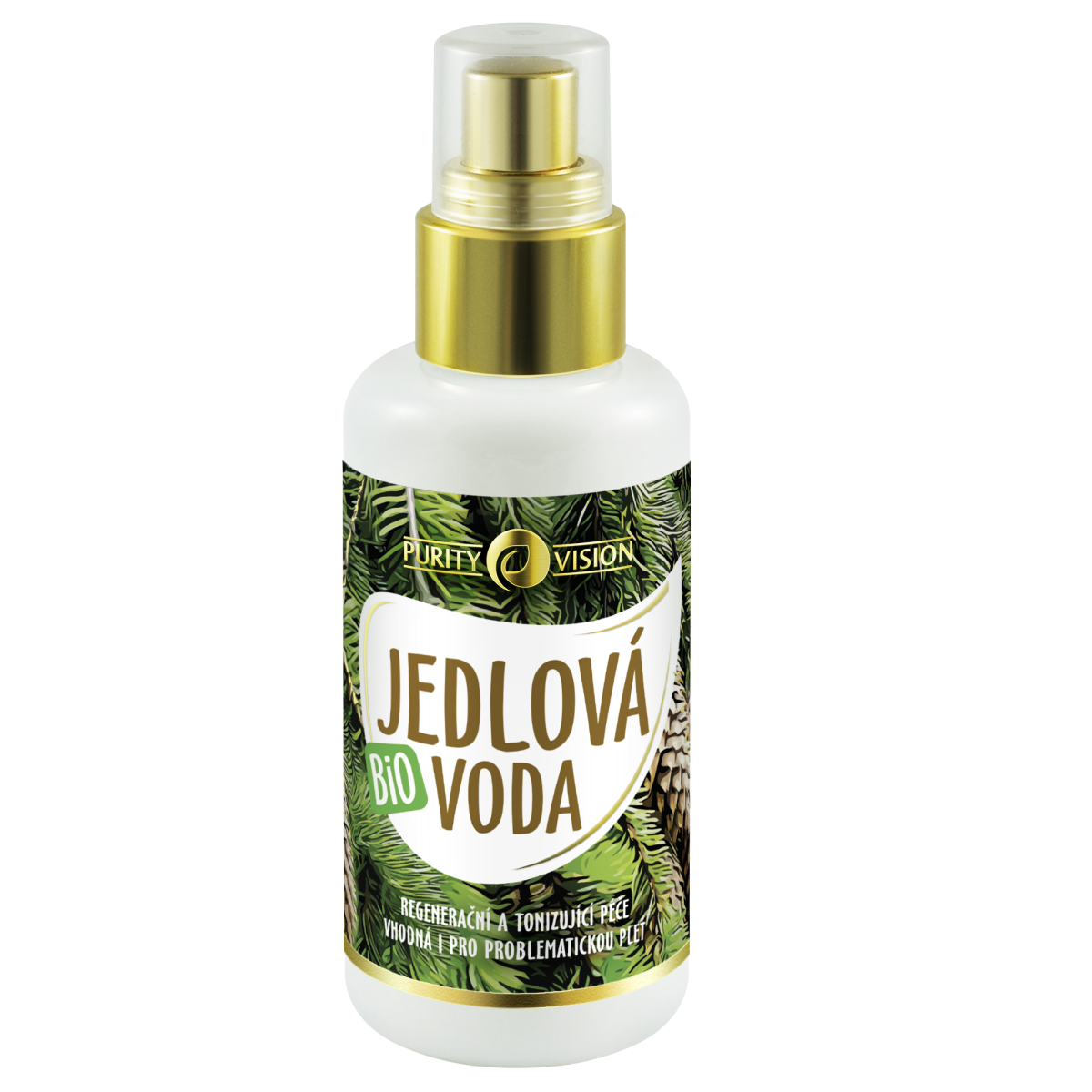 Purity Vision Jedlová voda BIO (100 ml) - přeneste svou mysl do mechu a jehličí z Econea.cz