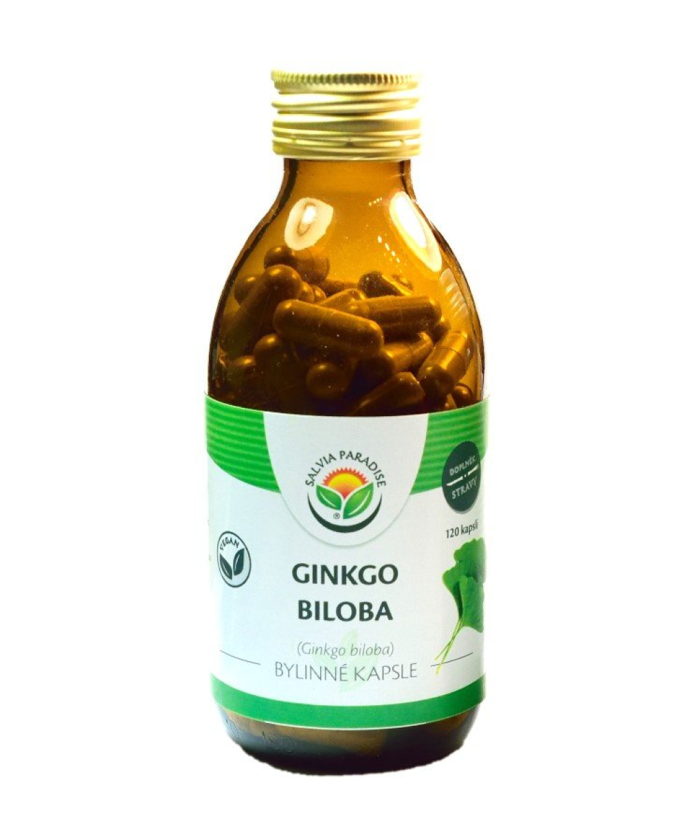 Salvia Paradise Ginkgo biloba - jinan dvoulaločný (120 kapslí) z Econea.cz