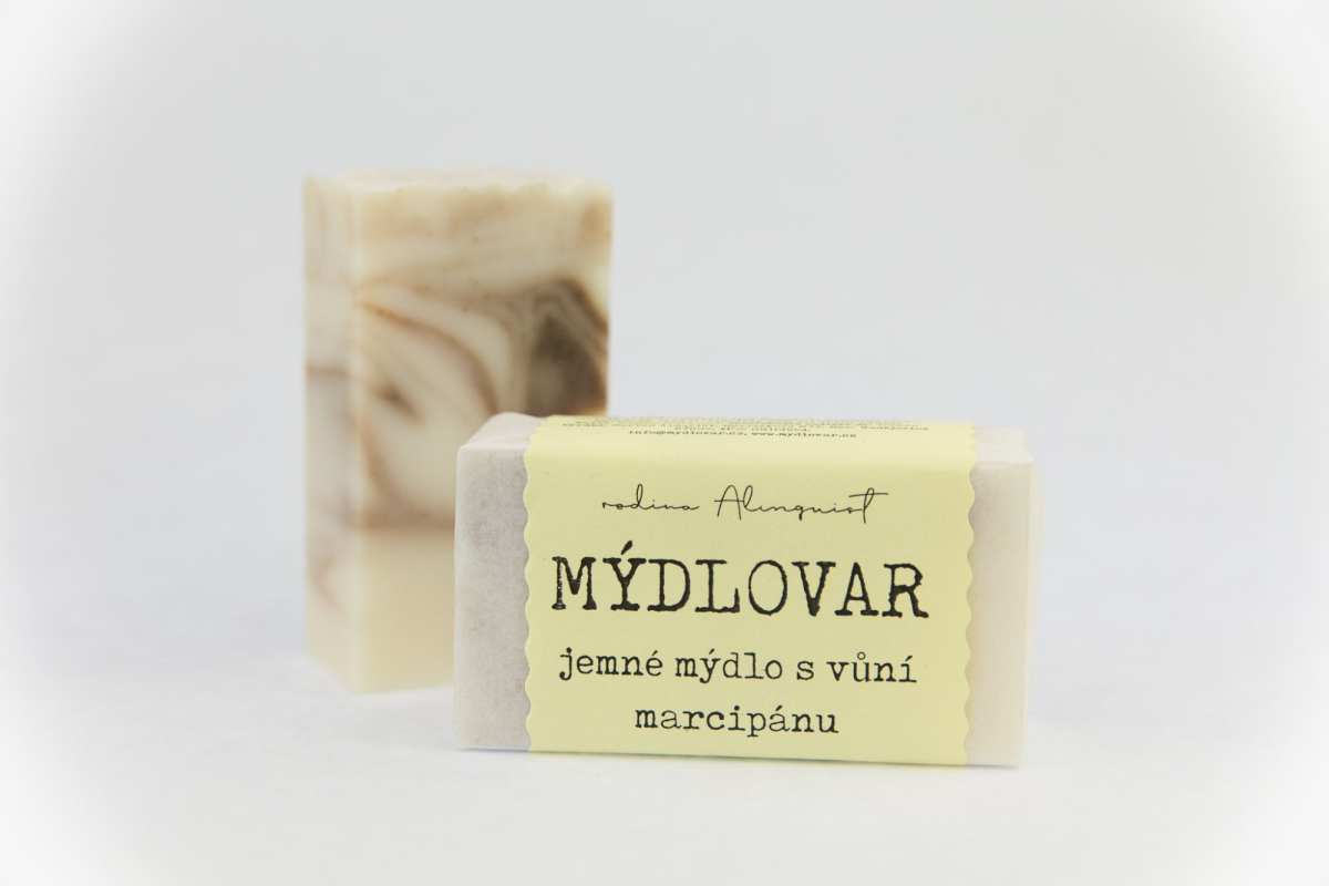 Mýdlovar Jemné mýdlo s vůní marcipánu - 120 g - i pro citlivou a dětskou pokožku z Econea.cz