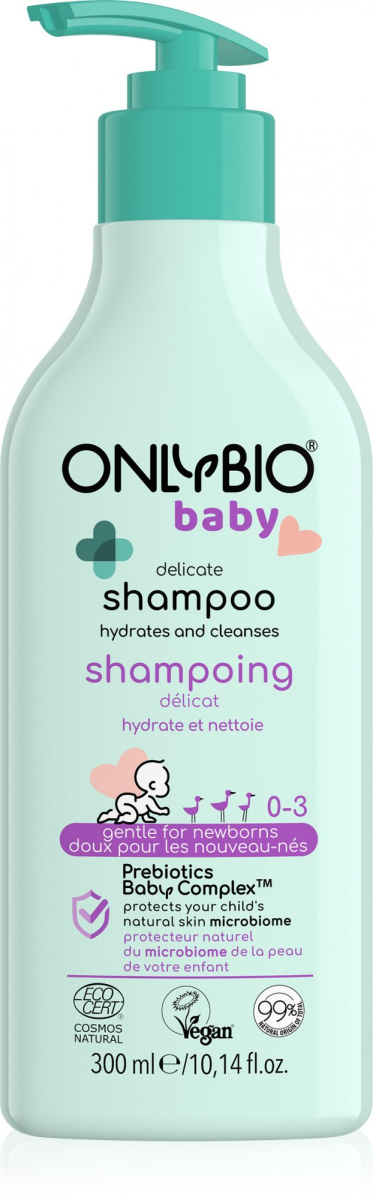 OnlyBio Jemný šampon pro miminka (300 ml) - vhodný hned od narození z Econea.cz
