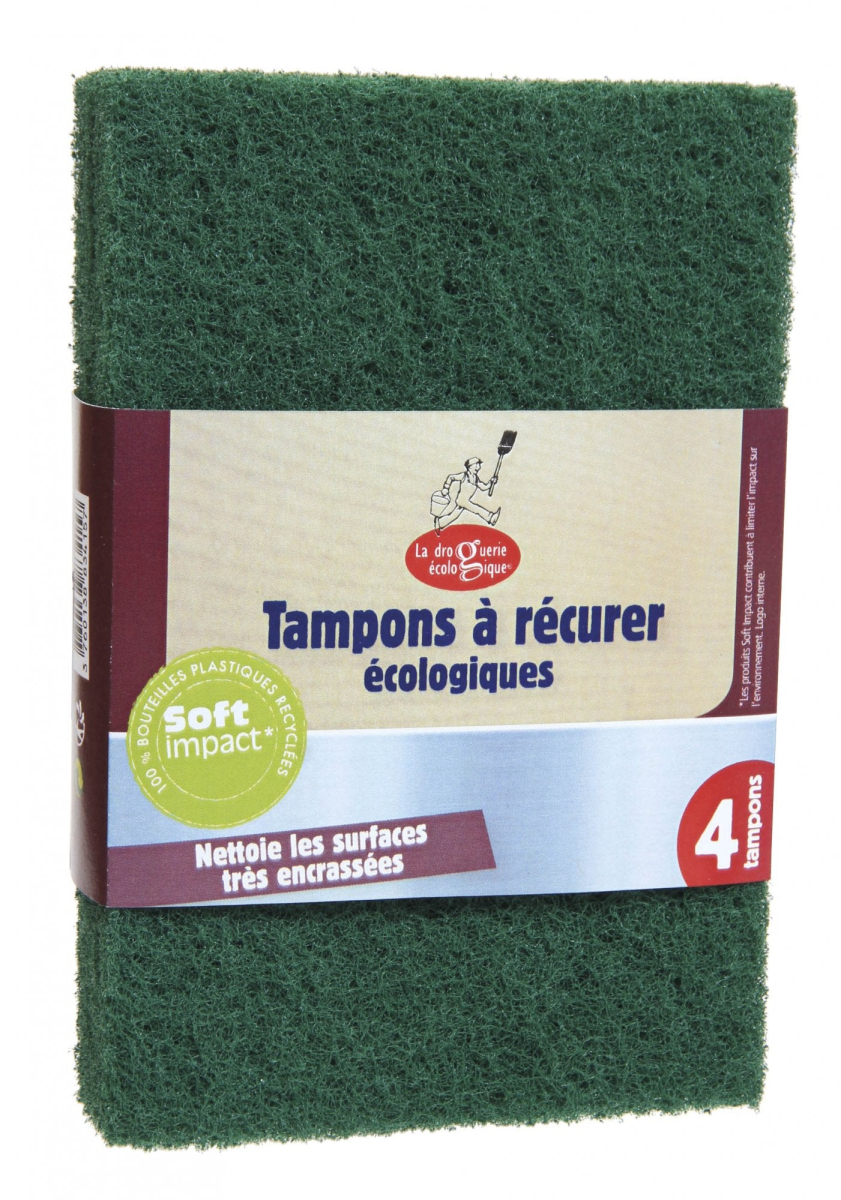 La Droguerie Ecologique by Ecodis Drsnější houbičky na špinavé povrchy (4 ks) z Econea.cz