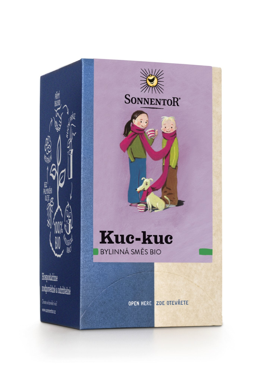 Sonnentor Bylinný čaj Kuc-kuc BIO - nálevové sáčky (18 x 1,5 g) z Econea.cz