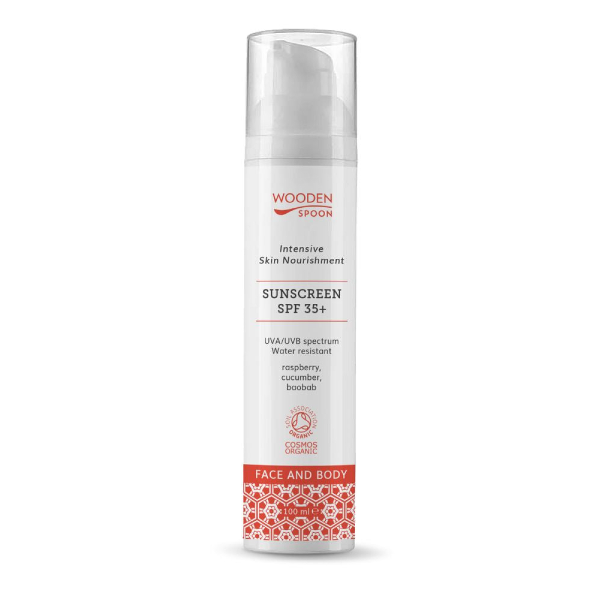 Wooden Spoon Opalovací mléko na obličej a tělo SPF 35+ BIO - 100 ml z Econea.cz